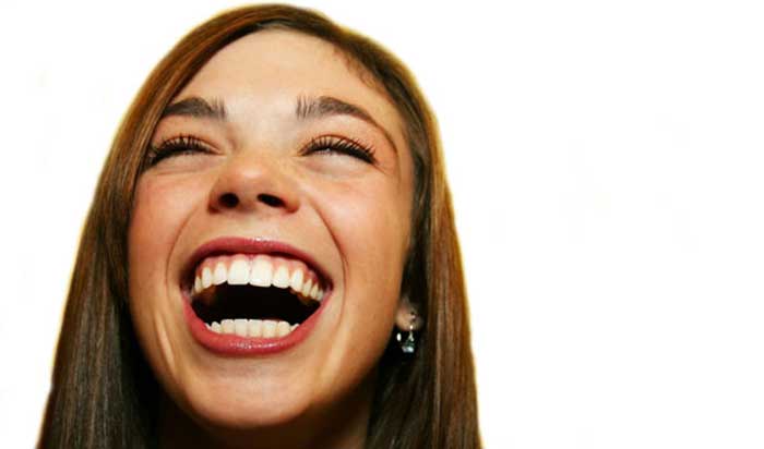 Laughing-woman